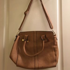 Faux leather laptop bag or purse